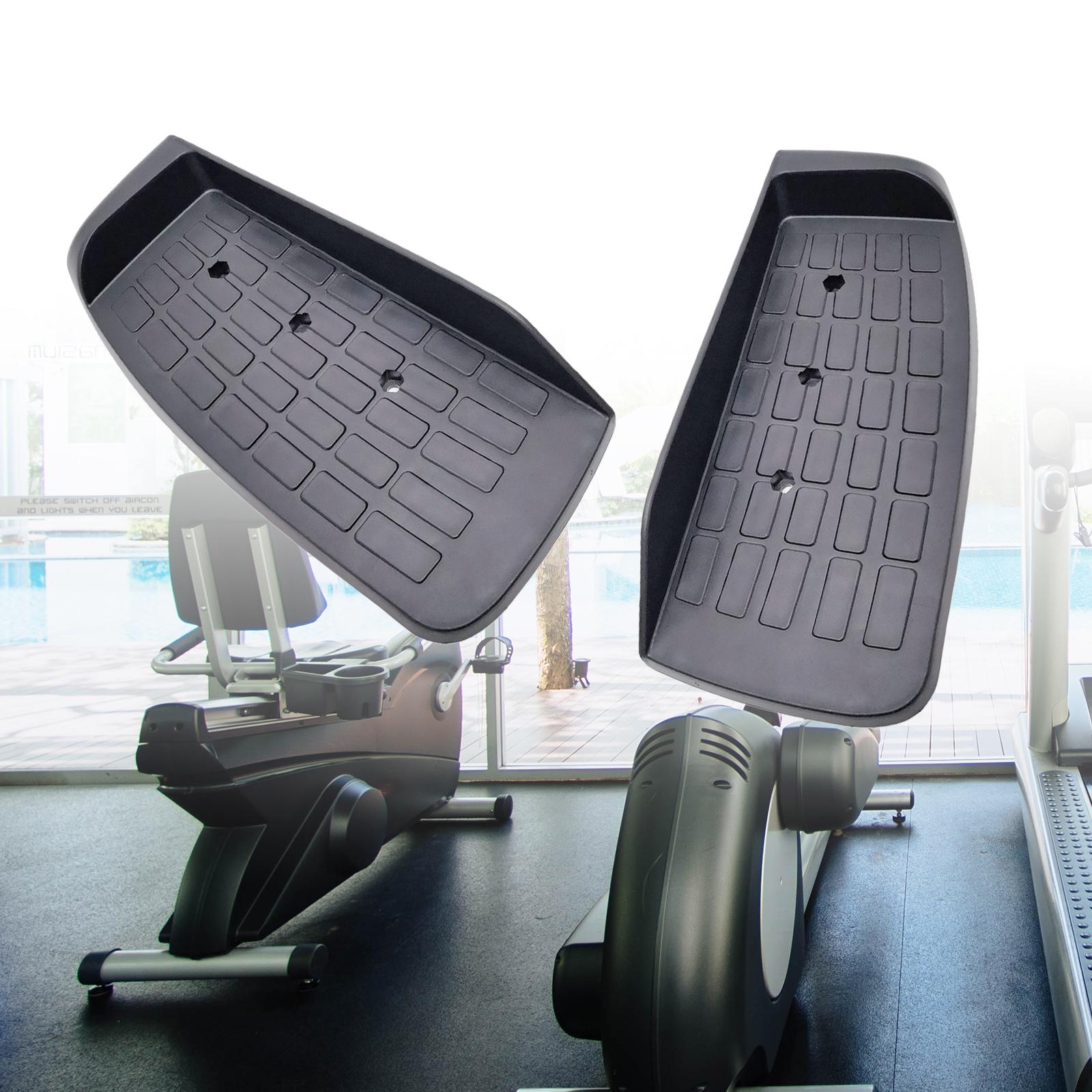 Gripper Foot Walking - 1 คู่ แป้นเหยียบสำหรับเครื่องออกกำลังกายแบบวงรี, แป้นเหยียบสำหรับเครื่องเดิน, แป้นเหยียบสำหรับอุปกรณ์ออกกำลังกาย, เหมาะสำหรับการออกกำลังกายในร่มและในสำนักงาน