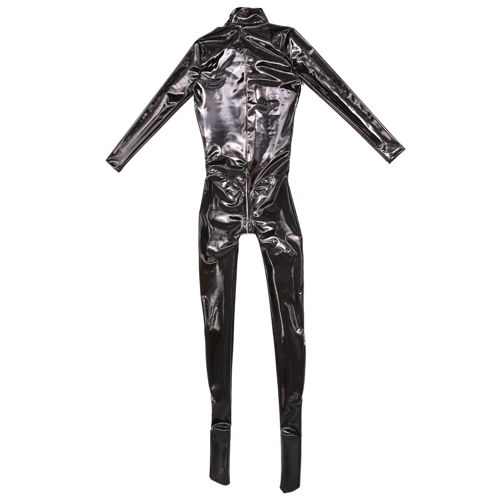 เซ็กซี่ผู้หญิง PVC เงาเต็ม Bod - Sewing Latex บทวิจารณ์และราคา