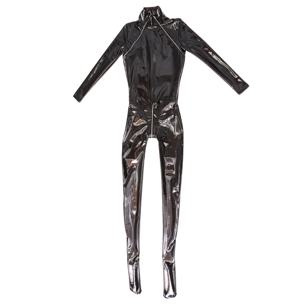 เซ็กซี่ผู้หญิง PVC เงาเต็ม Bod - Sewing Latex บทวิจารณ์และราคา