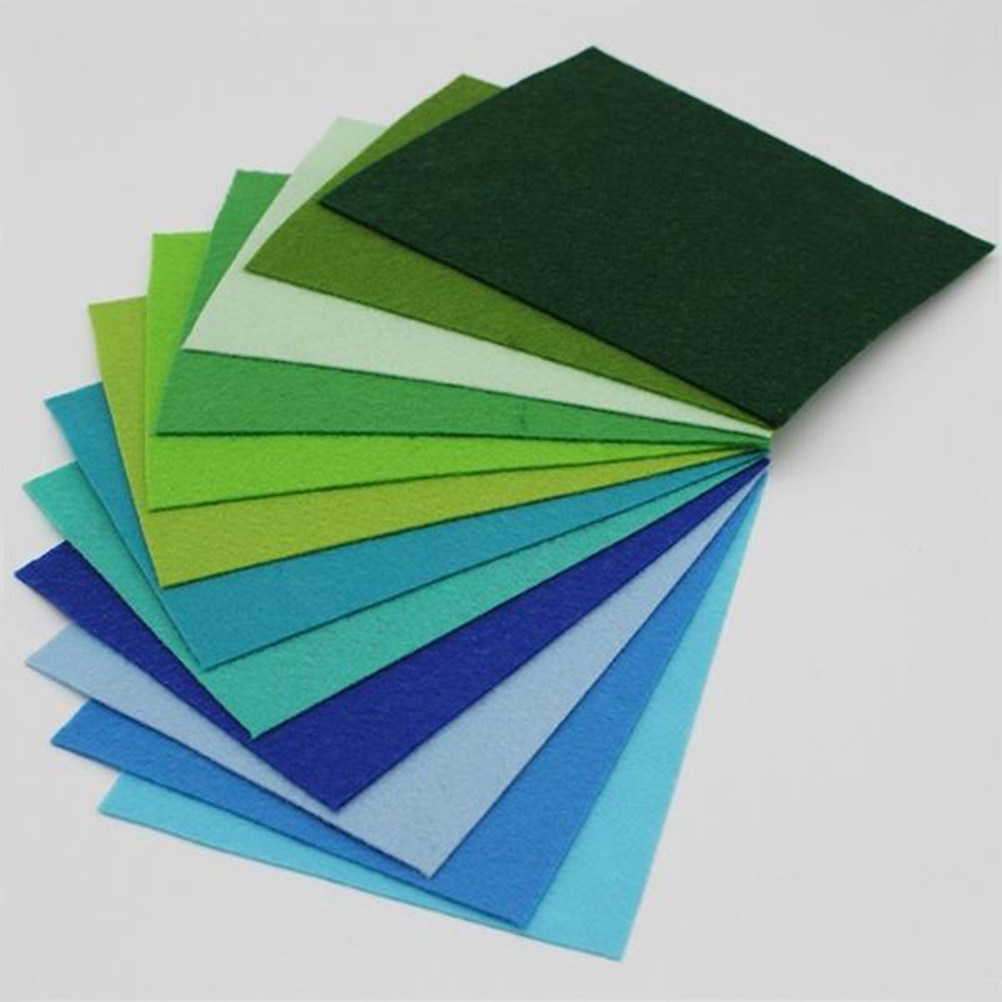 ชุดแผ่นผ้าสักหลาดไม่ทอหลากสี 4 - Sewing Thread In Textile บทวิจารณ์และราคา