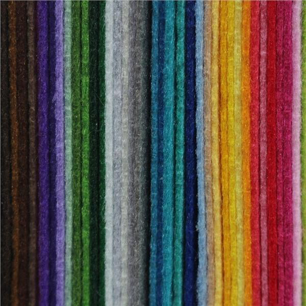 ชุดแผ่นผ้าสักหลาดไม่ทอหลากสี 4 - Sewing Thread In Textile บทวิจารณ์และราคา
