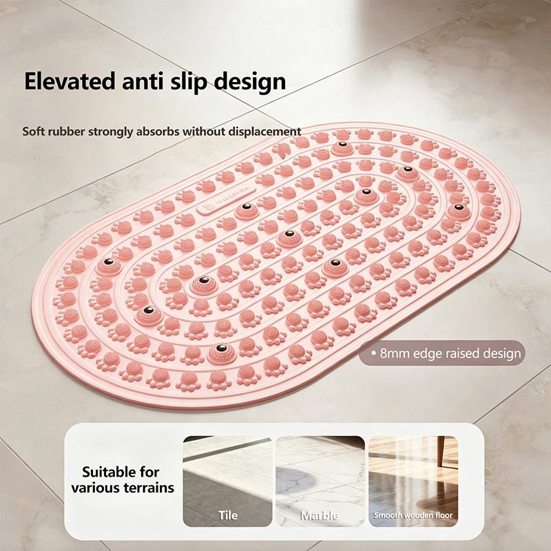 แผ่นรองนวดเท้าแบบกันลื่น นุ่มส - Gripper Foot Walking บทวิจารณ์และราคา
