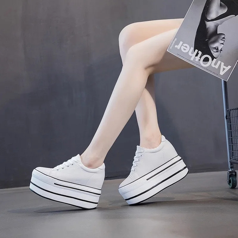 รองเท้าผ้าใบแฟชั่นใหม่ ระบายอา - Sewing Latex บทวิจารณ์และราคา