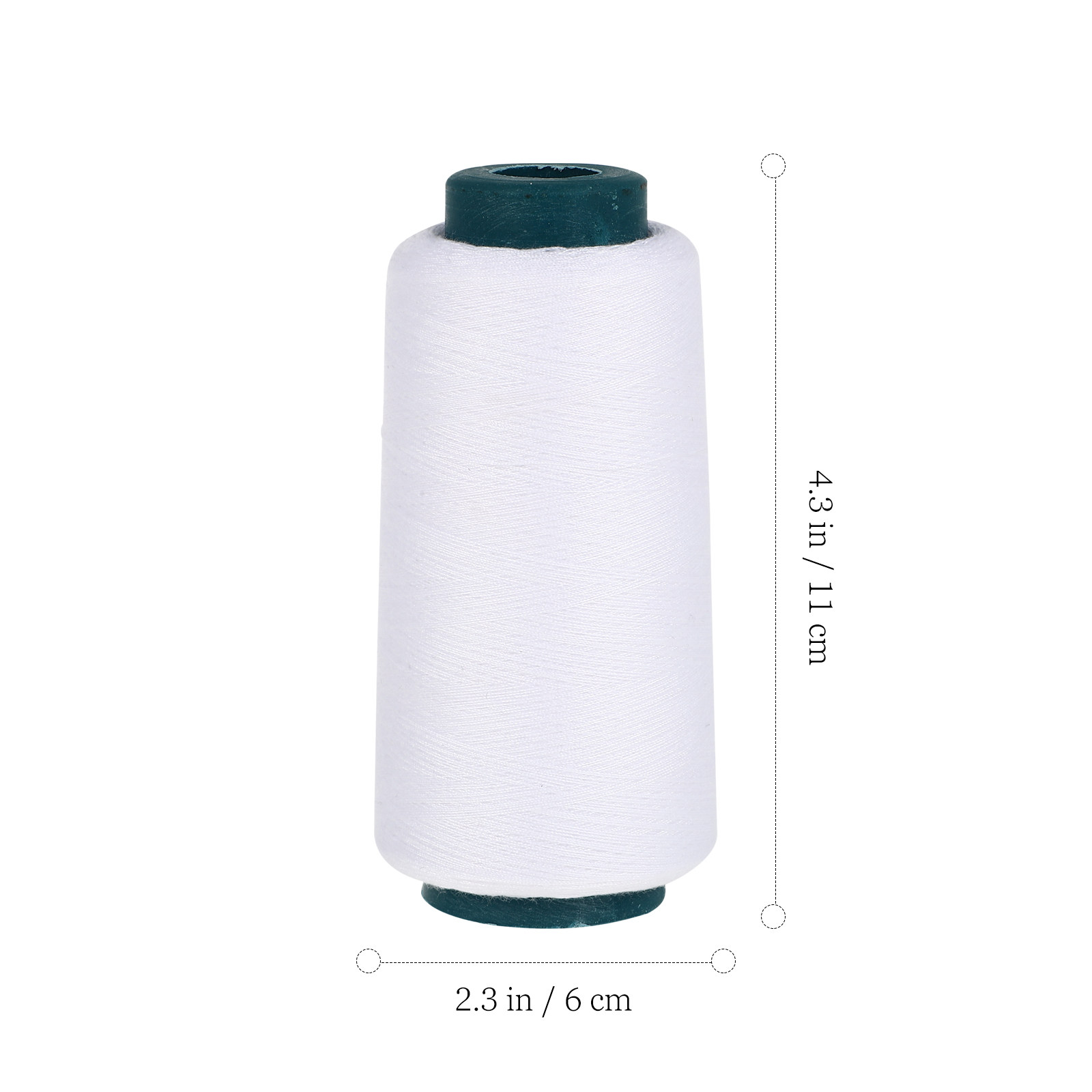 ด้ายเย็บผ้าโพลีเอสเตอร์สีขาวฟอ - Sewing Thread In Textile บทวิจารณ์และราคา