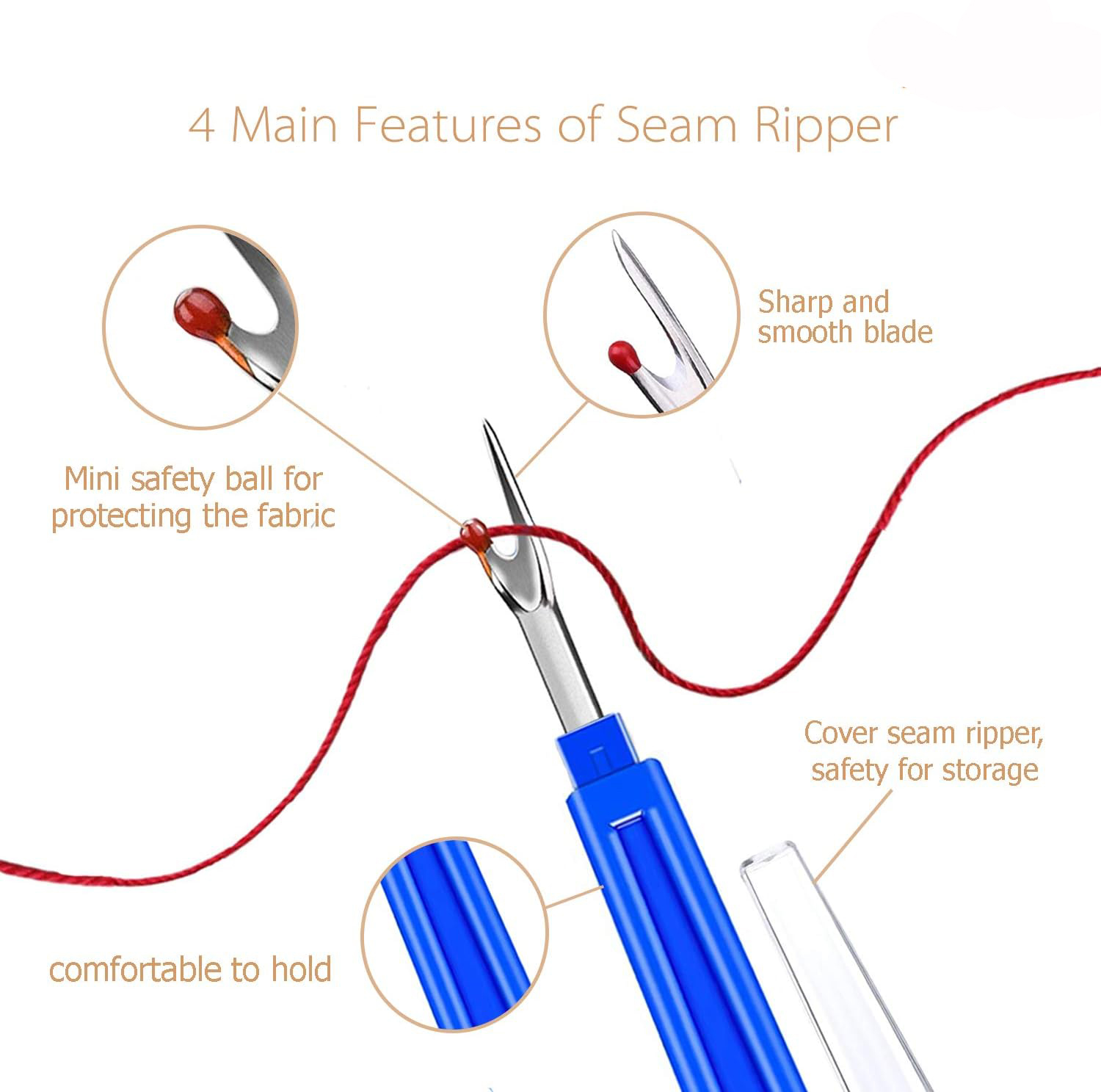ชุดเครื่องมือถอดตะเข็บเย็บผ้า  - Sewing Gauge Ruler บทวิจารณ์และราคา