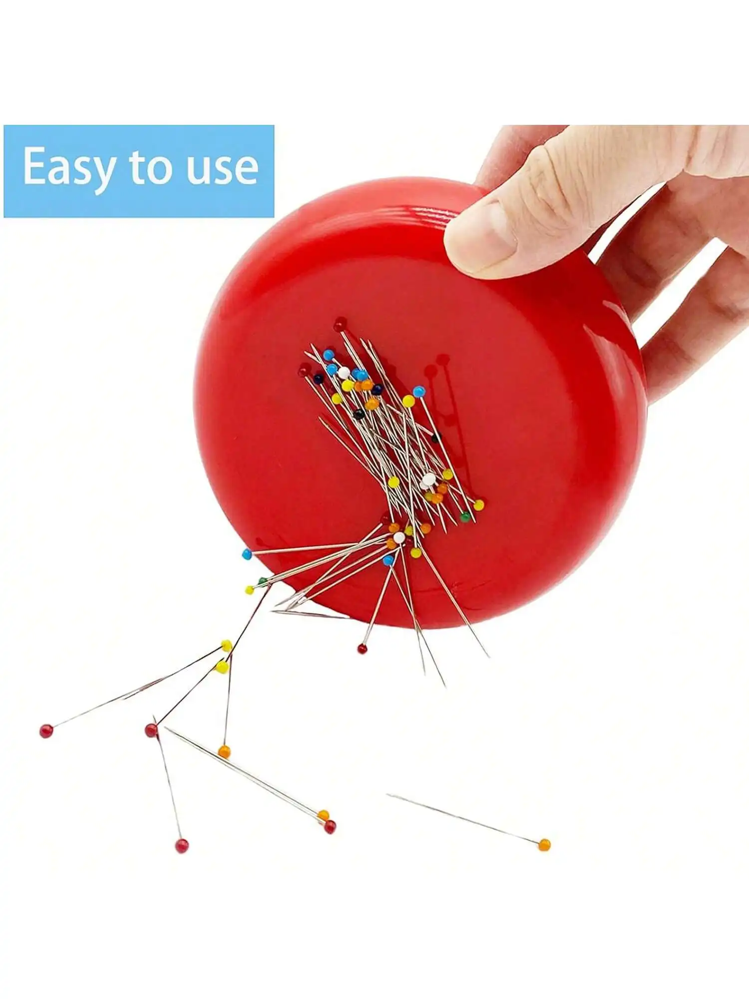 1PCS Magnetic Pin Cushion,รอบพ - Sewing Gauge Ruler บทวิจารณ์และราคา