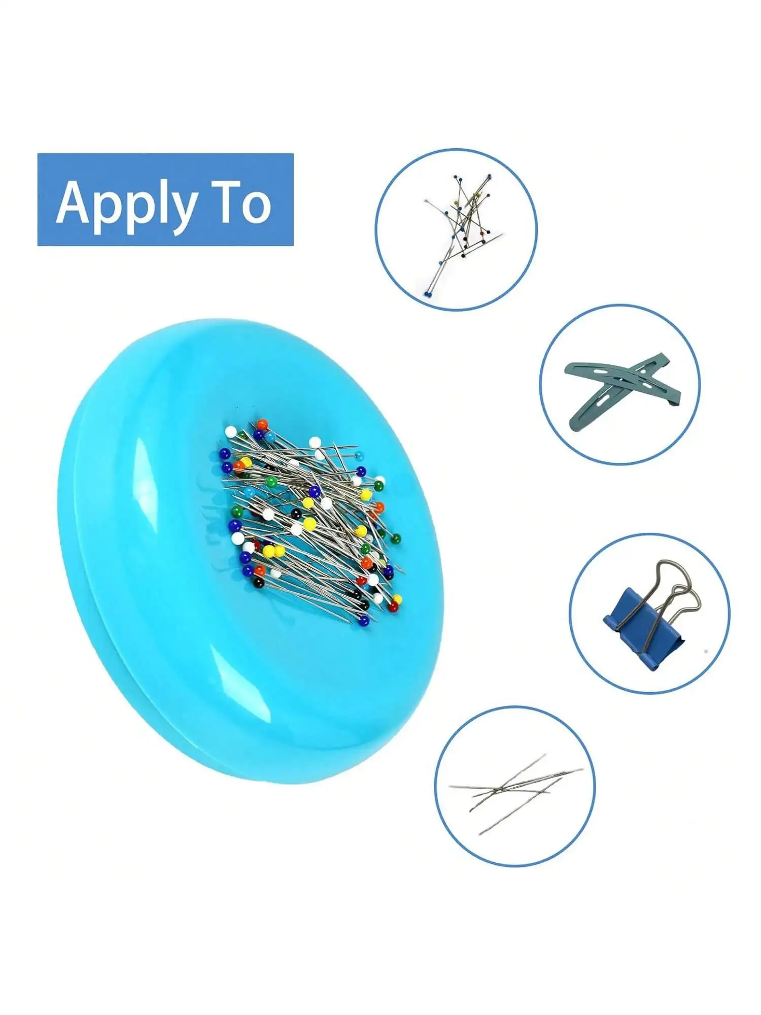 1PCS Magnetic Pin Cushion,รอบพ - Sewing Gauge Ruler บทวิจารณ์และราคา
