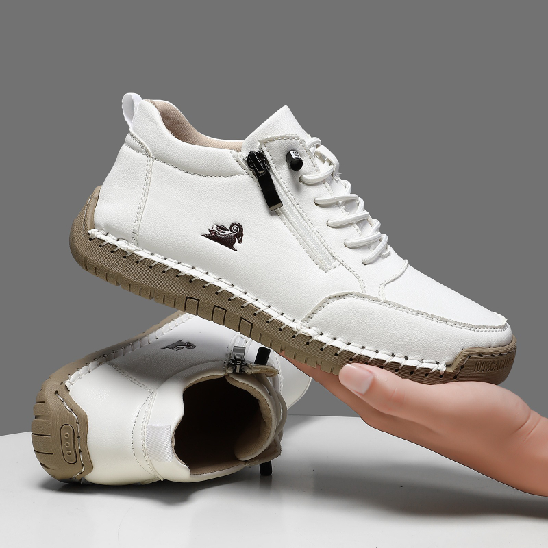 รองเท้าผ้าใบสตรีรองเท้าหนังทำม - Sewing Latex บทวิจารณ์และราคา